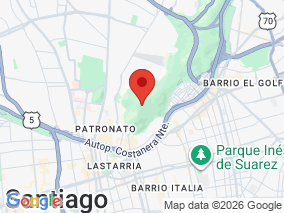 Map of Site Report: Parque Metropolitano Santiago, Chile